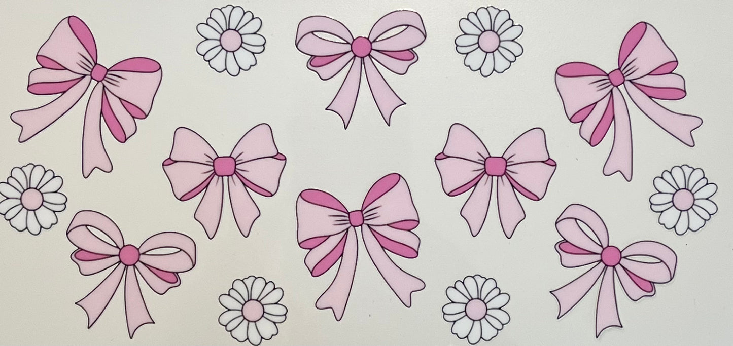 Pink Daisies & Bows