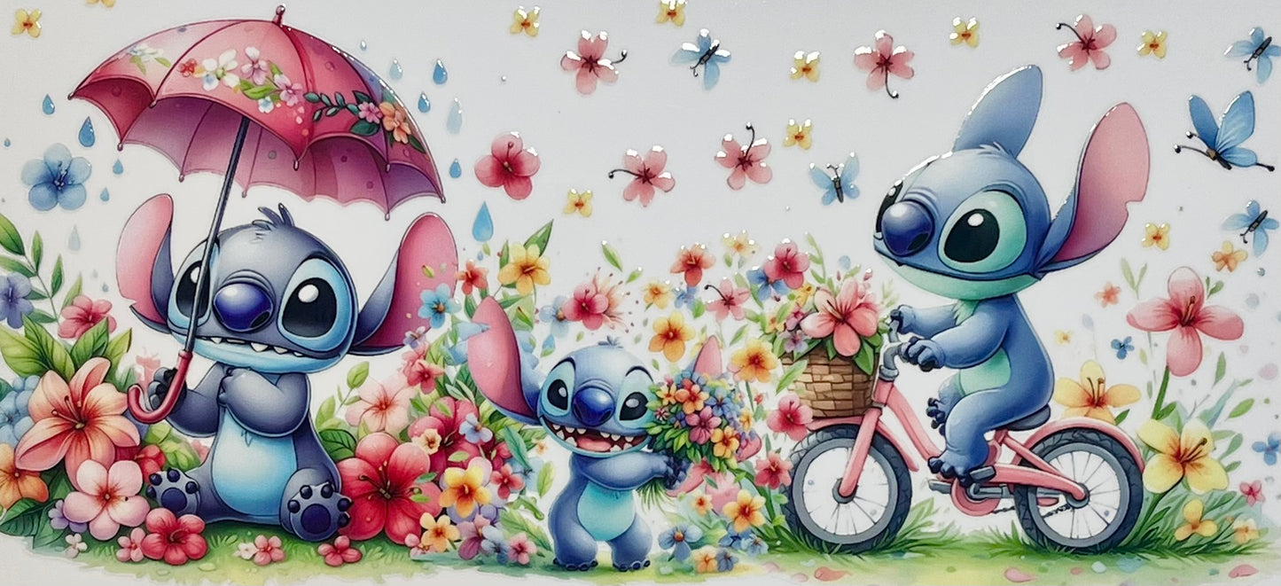 Floral Rain Stitch