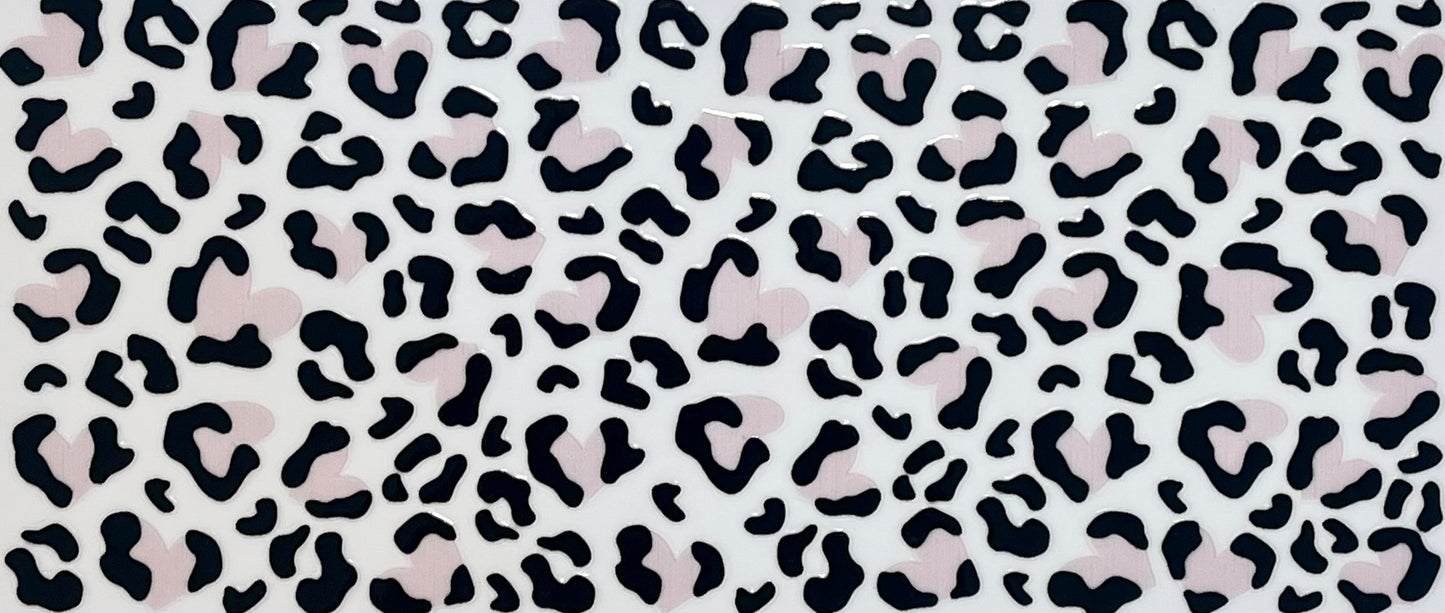 Pink & Black Cheetah