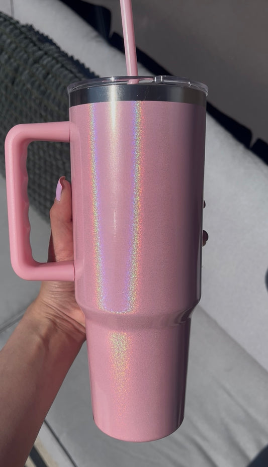 40oz Tumbler (PINK)