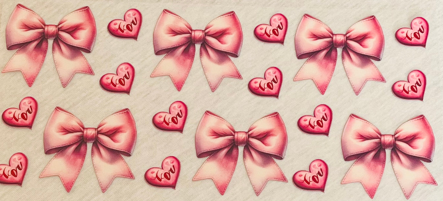 Pink Bows & Hearts