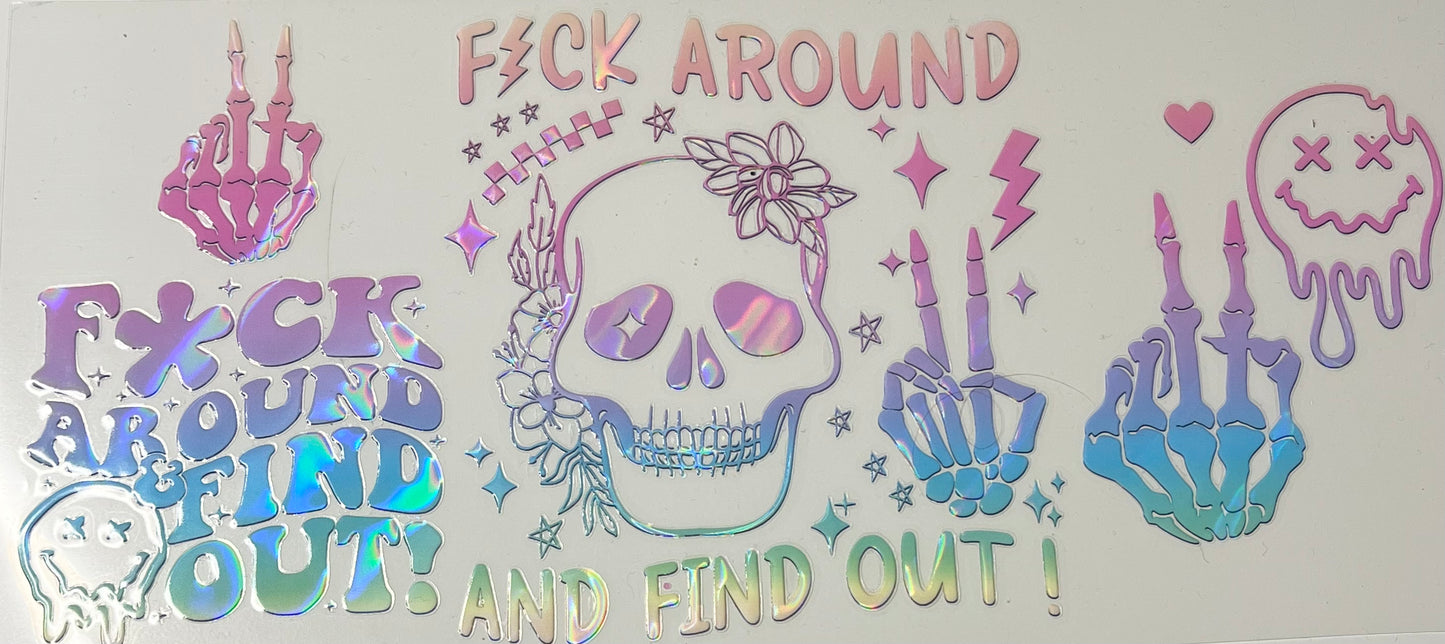 F around and find out (Pastel)
