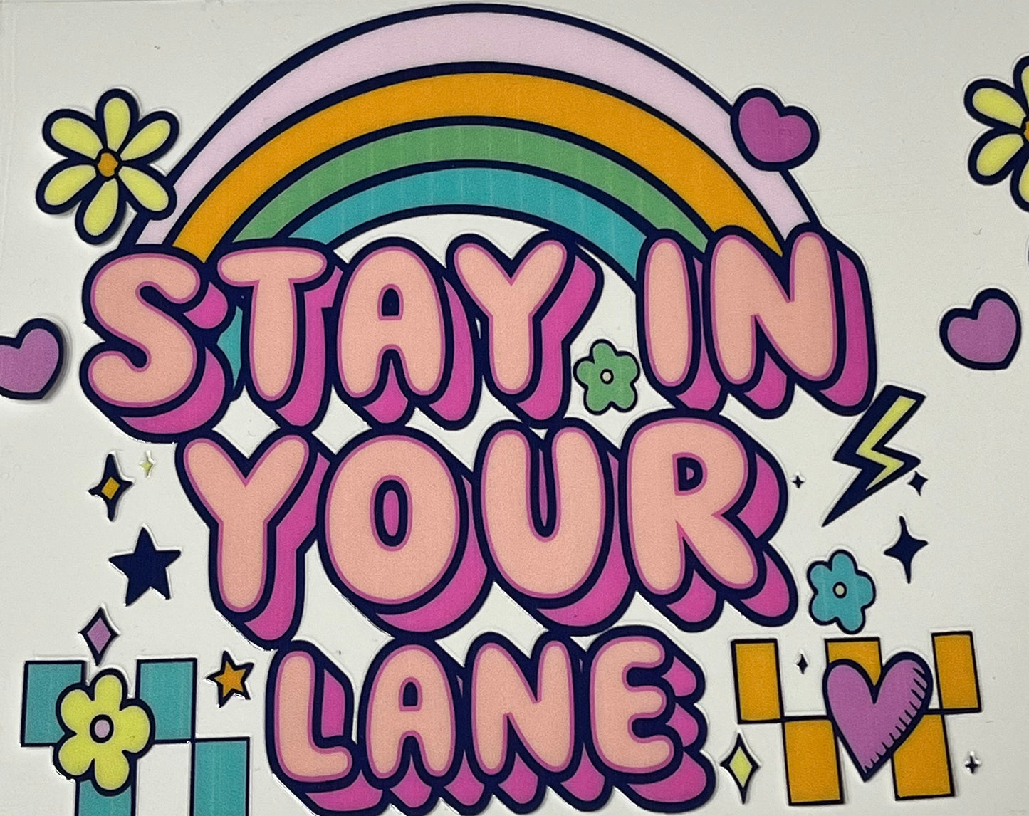 Stay in your lane