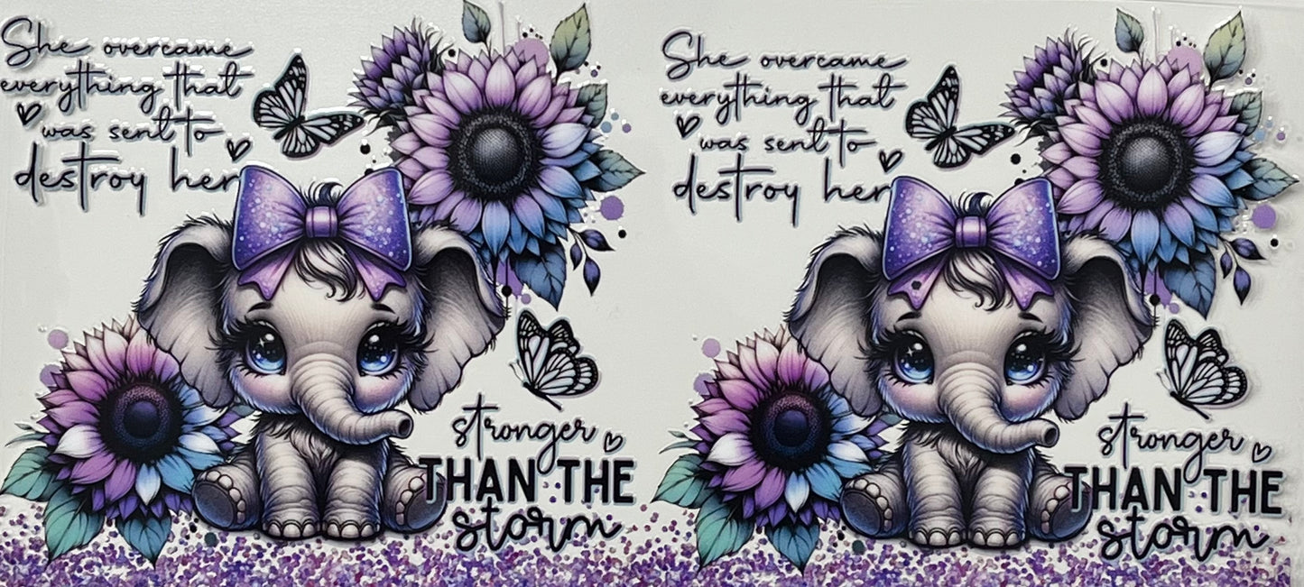 Purple Elephant Quote